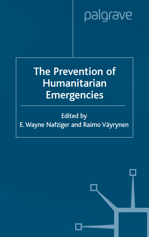 The Prevention of Humanitarian Emergencies